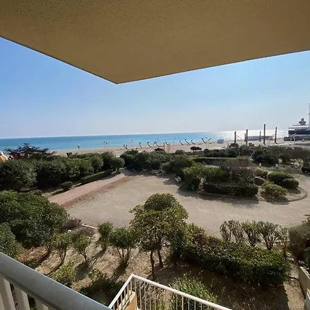 T3 Moderne 6p Au Bord De La Mer, Le Barcares, Parking Et Terrasse - Fr-1-81-593 *