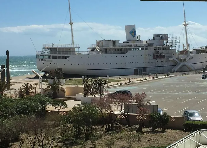 شقة T3 Moderne 6p Au Bord De La Mer, Le Barcares, Parking Et Terrasse - Fr-1-81-593