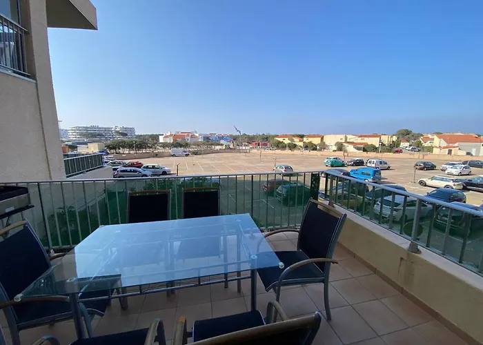 T3 Moderne 6p Au Bord De La Mer, Le Barcares, Parking Et Terrasse - Fr-1-81-593 شقة Le Barcarès